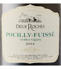 14 Pouilly Fuisse Vielles Vignes (Collovray + Terr 2014